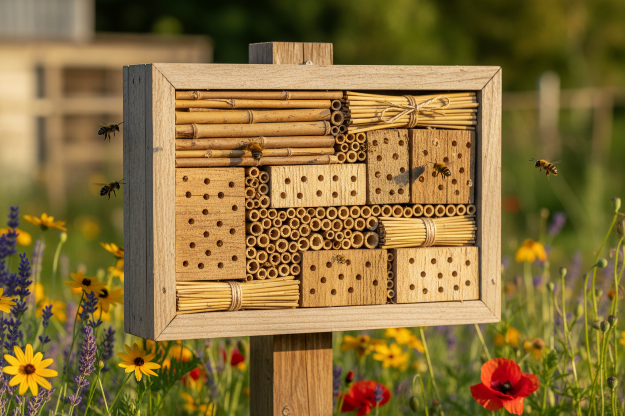 Zelf bijenhotel maken