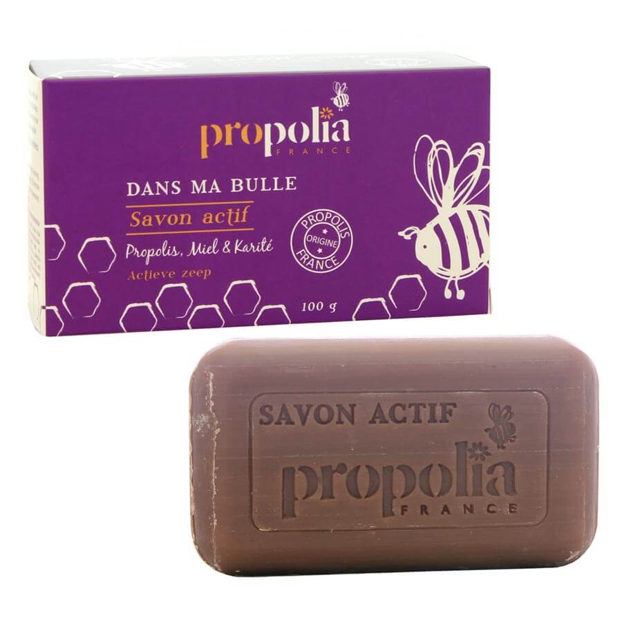 Actieve Propolis Zeep 100g – Zachte Verzorging met Honing & Bijenwas- Lekkerhoning.nl