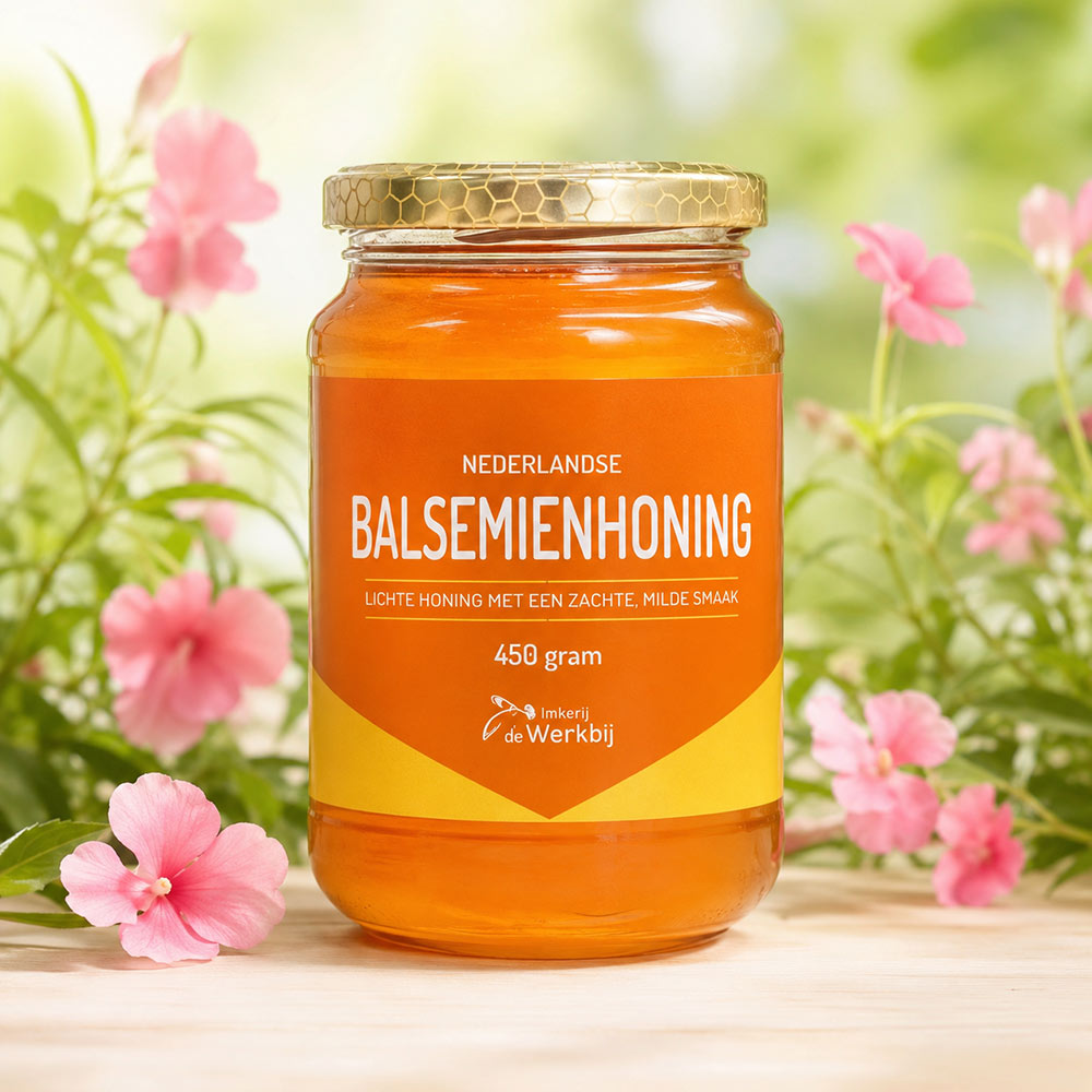 Balsemienhoning uit de Biesbosch – Zachte Nederlandse Honing