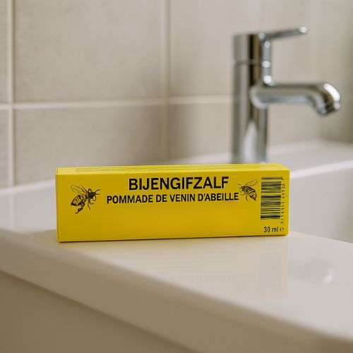 Bijengif Zalf – Traditionele Zalf met Bijenproducten voor Massage en Verzorging- Lekkerhoning.nl