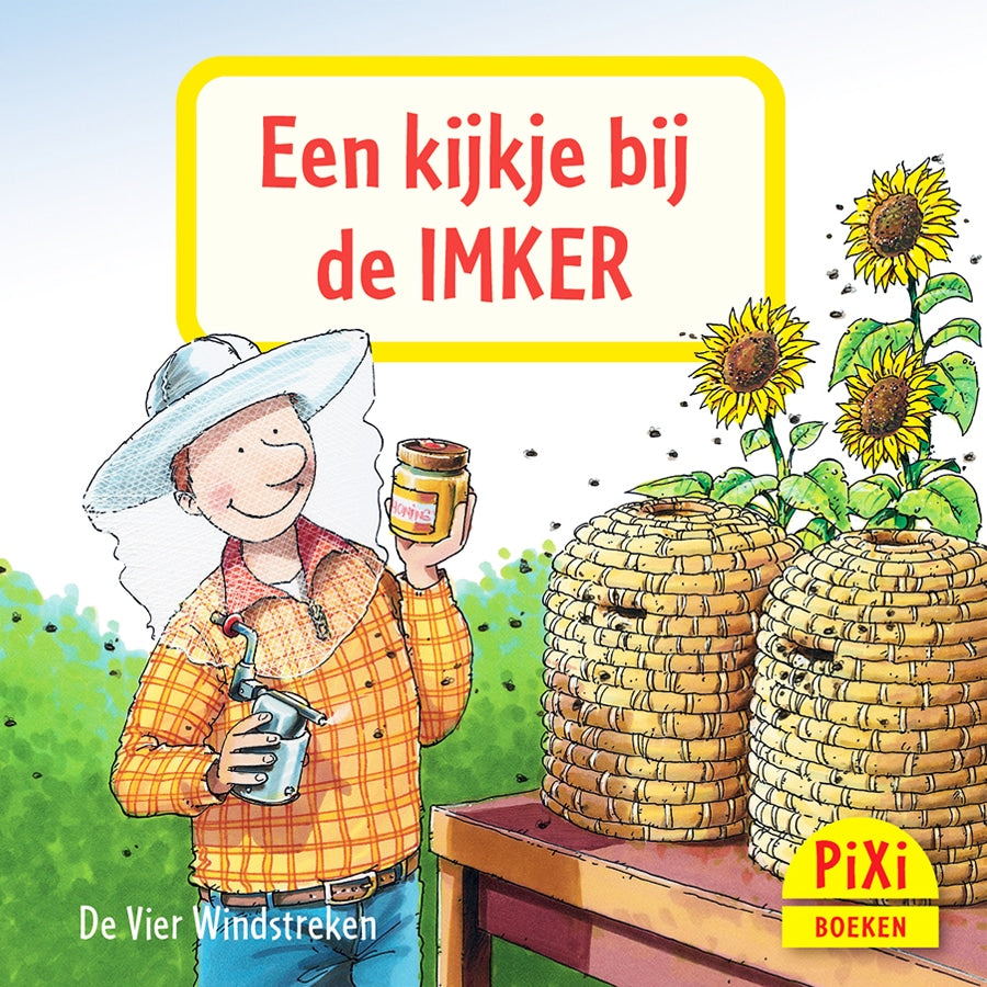 Een Kijkje bij de Imker - Kinderboek over Bijen (4+ jaar)- Lekkerhoning.nl