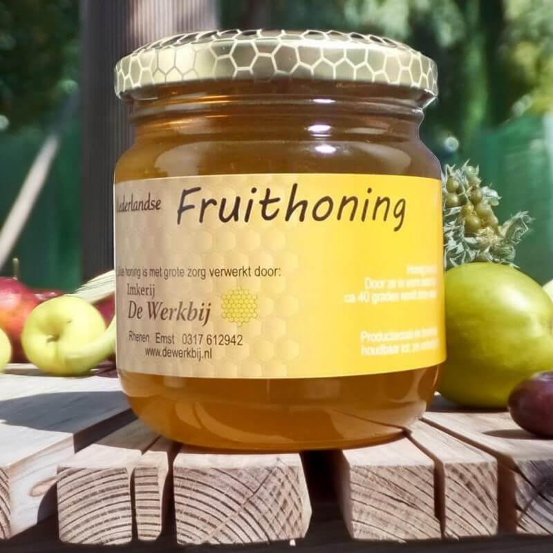 Fruithoning van Nederlandse fruittelers- Lekkerhoning.nl