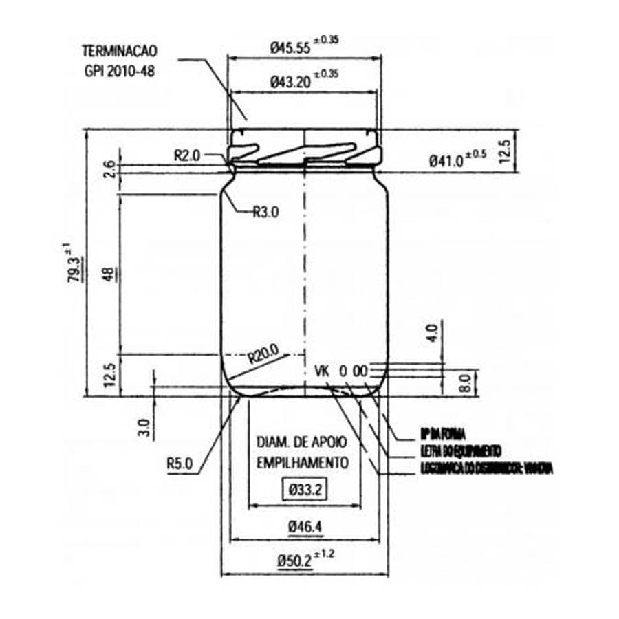 Glazen pot rond 106 ml Hoog-per tray van 36 stuks - Bestel bij Lekkerhoning.nl