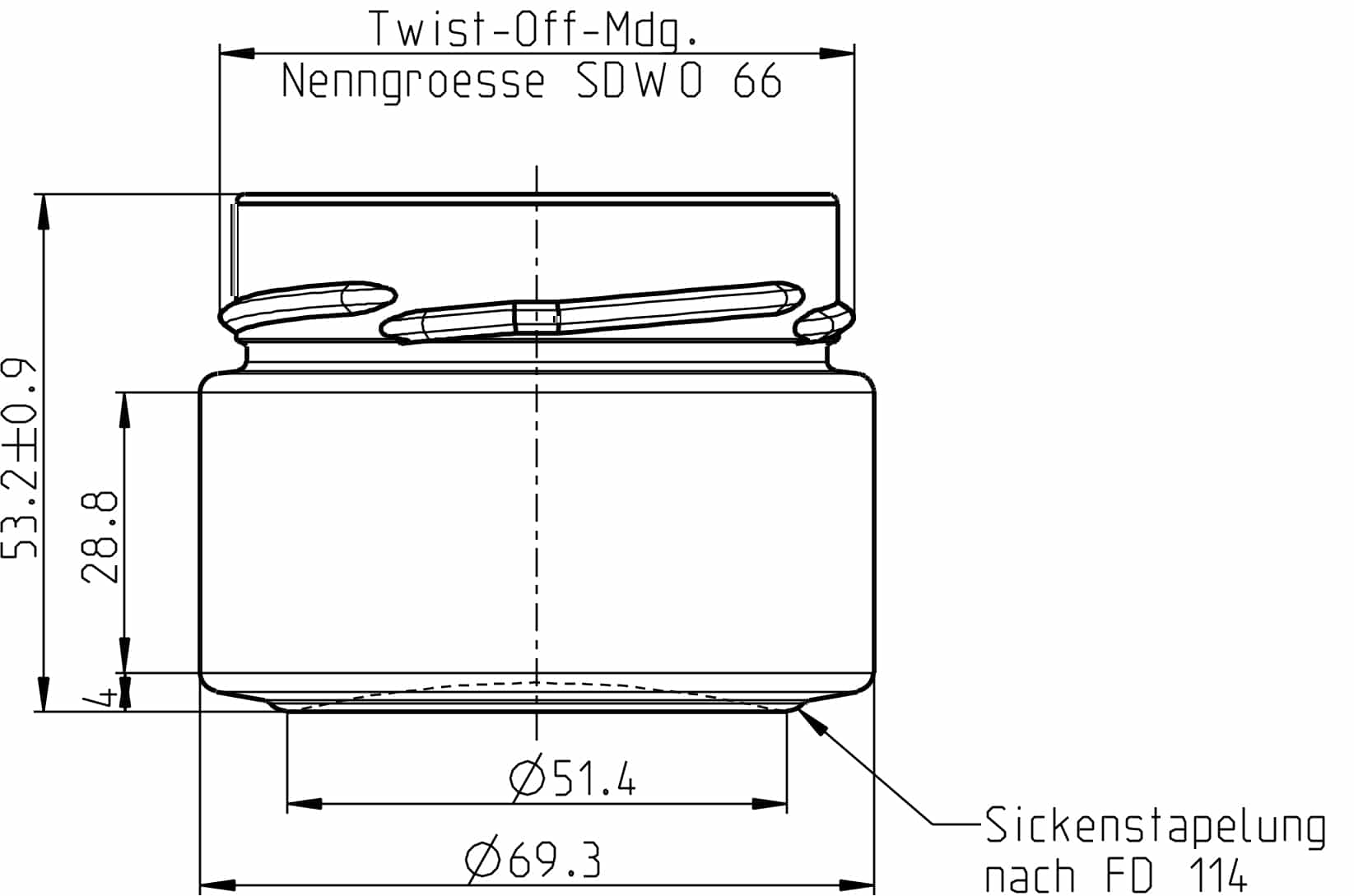 Glazen pot rond 136 ml - per tray van 20 stuks - Premium- Lekkerhoning.nl
