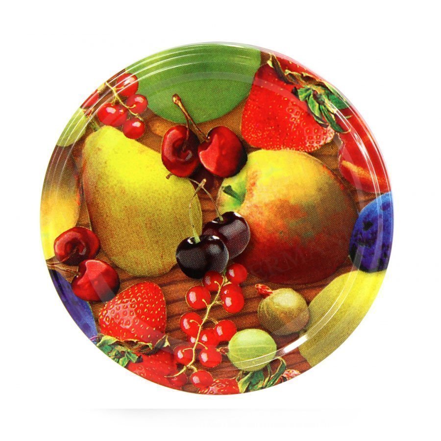 Glazen pot rond 555 ml - per tray van 12 stuks- Lekkerhoning.nl