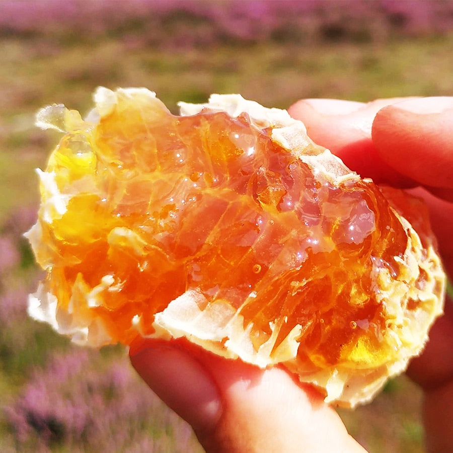 heideraathoning BESTE RAUWE EN RAAT HONING - 100% NATUURLIJKE DELICATESSEN