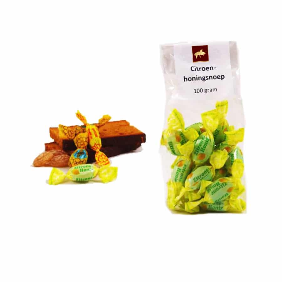 Honingsnoepjes met Citroen en Honing – Fris Zoet Snoepje met Honingsmaak- Lekkerhoning.nl