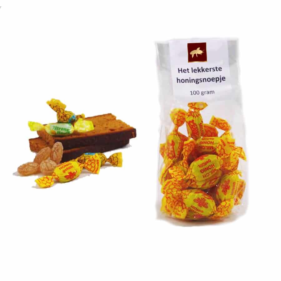 Honingsnoepjes met Melk en Honing – Romige Snoepjes met 43% Volle Melk- Lekkerhoning.nl