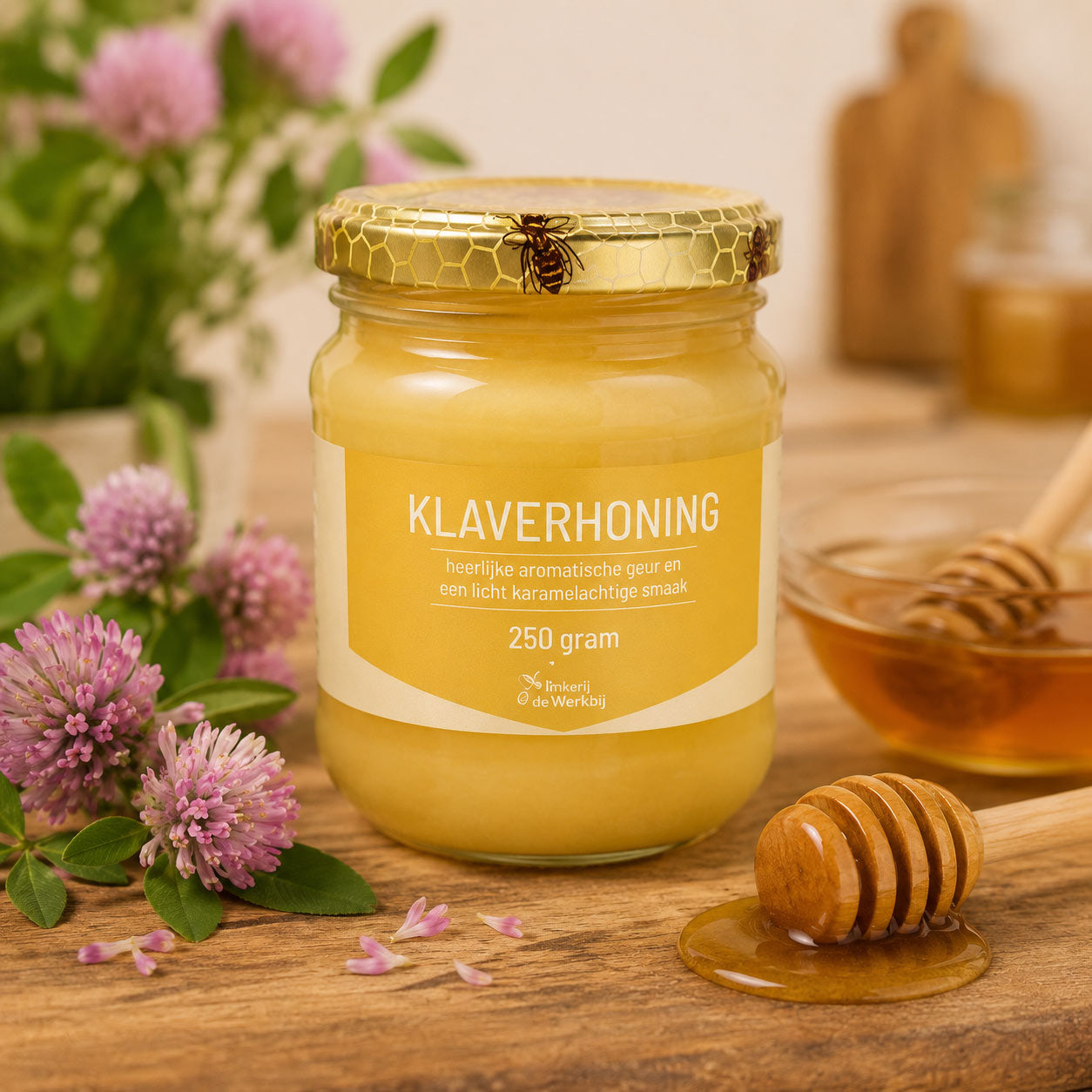 Klaverhoning – Milde & Smeuïge Kinderhoning