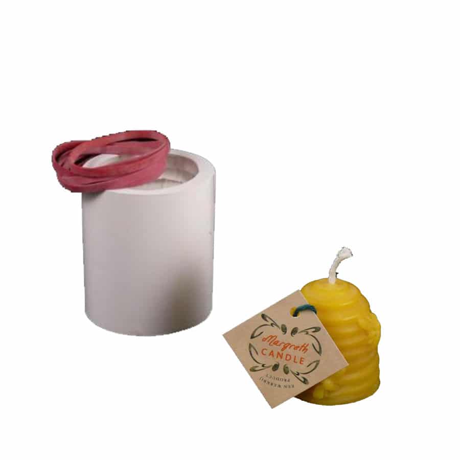 Kaarsmal Korf klein met bij