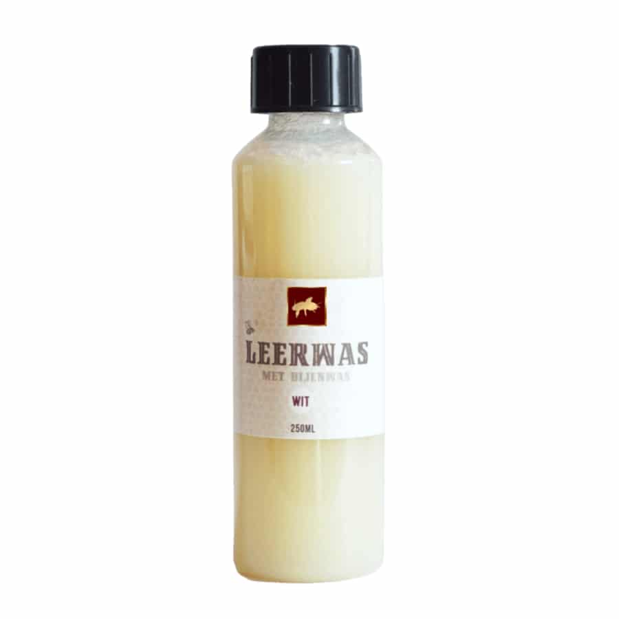 Leerwas Wit-blanc 250ml - Lekkerhoning.nl