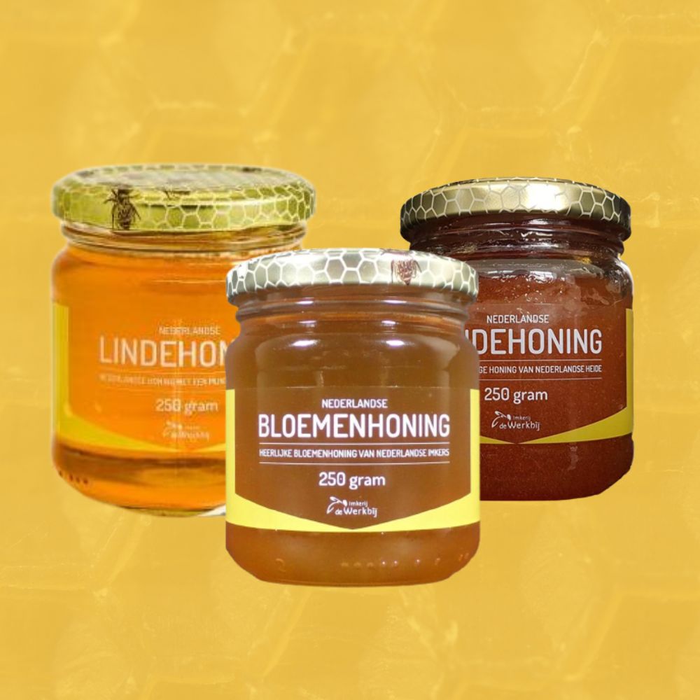 Nederlandse honing * Voordeelpakket *- Lekkerhoning.nl