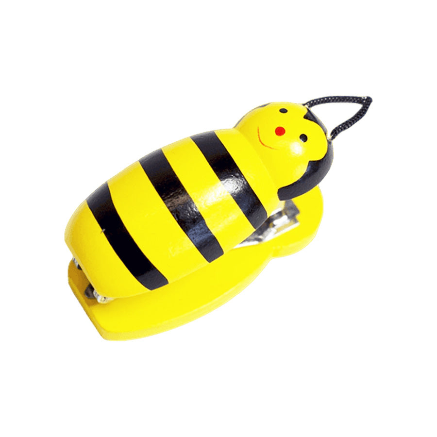 Nietmachine met Bijenprint - Leuke Mini Nietmachine 6x3cm- Lekkerhoning.nl