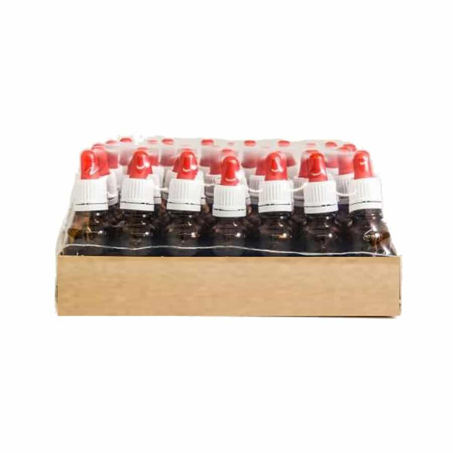 Pipetflesjes 20 ml per tray van 34 of 156 stuks- Lekkerhoning.nl