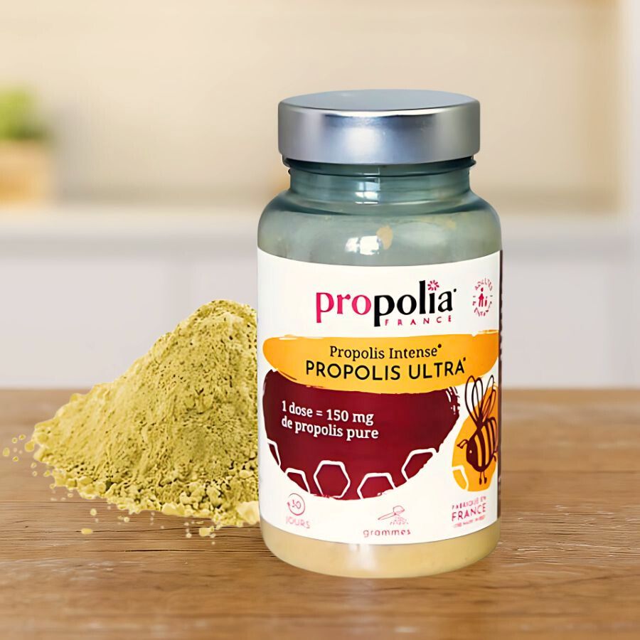 Propolis Poeder Ultra 70g – Zuivere Franse Propolis- Lekkerhoning.nl
