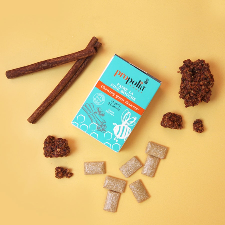 Propolis kauwgom kaneel kopen? - Lekkerhoning.nl