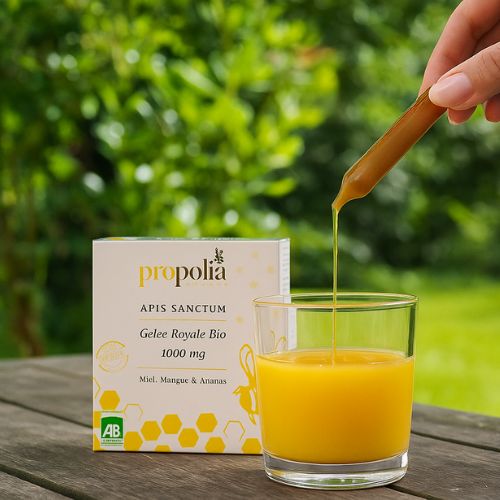 Royal jelly shot ampullen- Lekkerhoning.nl