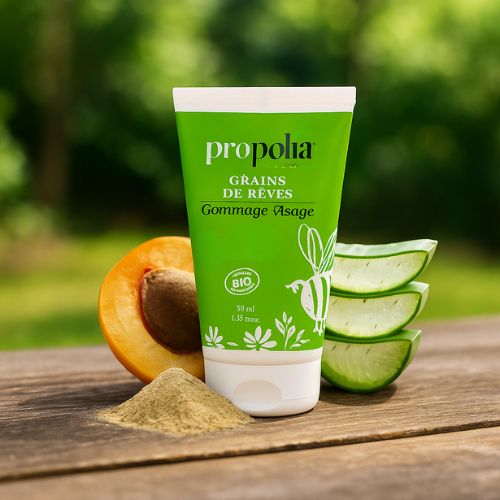 Scrub propolis en abrikoos- Lekkerhoning.nl