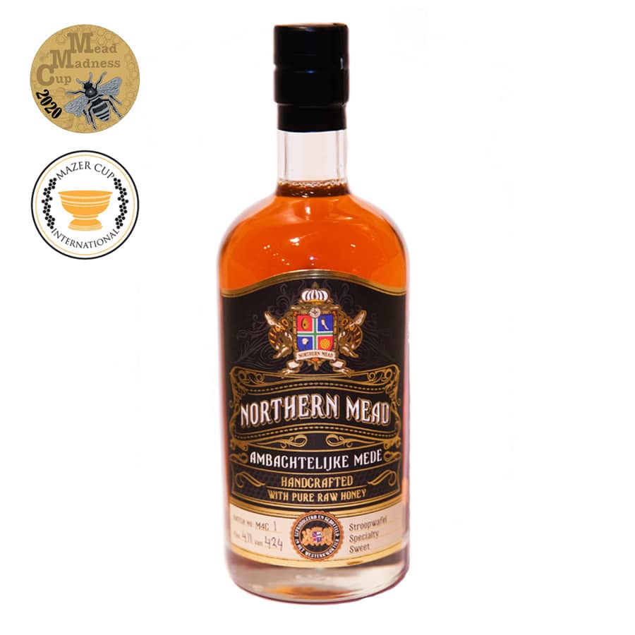 Stroopwafel mede - Wereldkampioen- Lekkerhoning.nl