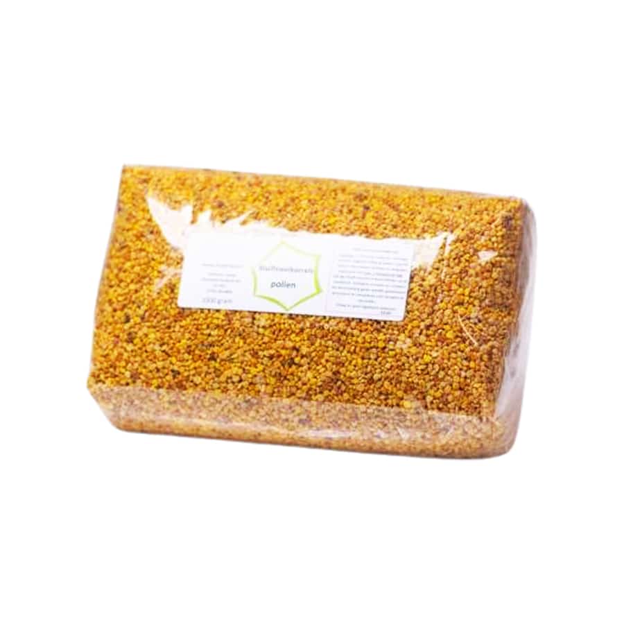 Stuifmeelkorrels - Verlichting bij Hooikoorts - Kwaliteit direct van de Imker - Lekkerhoning.nl