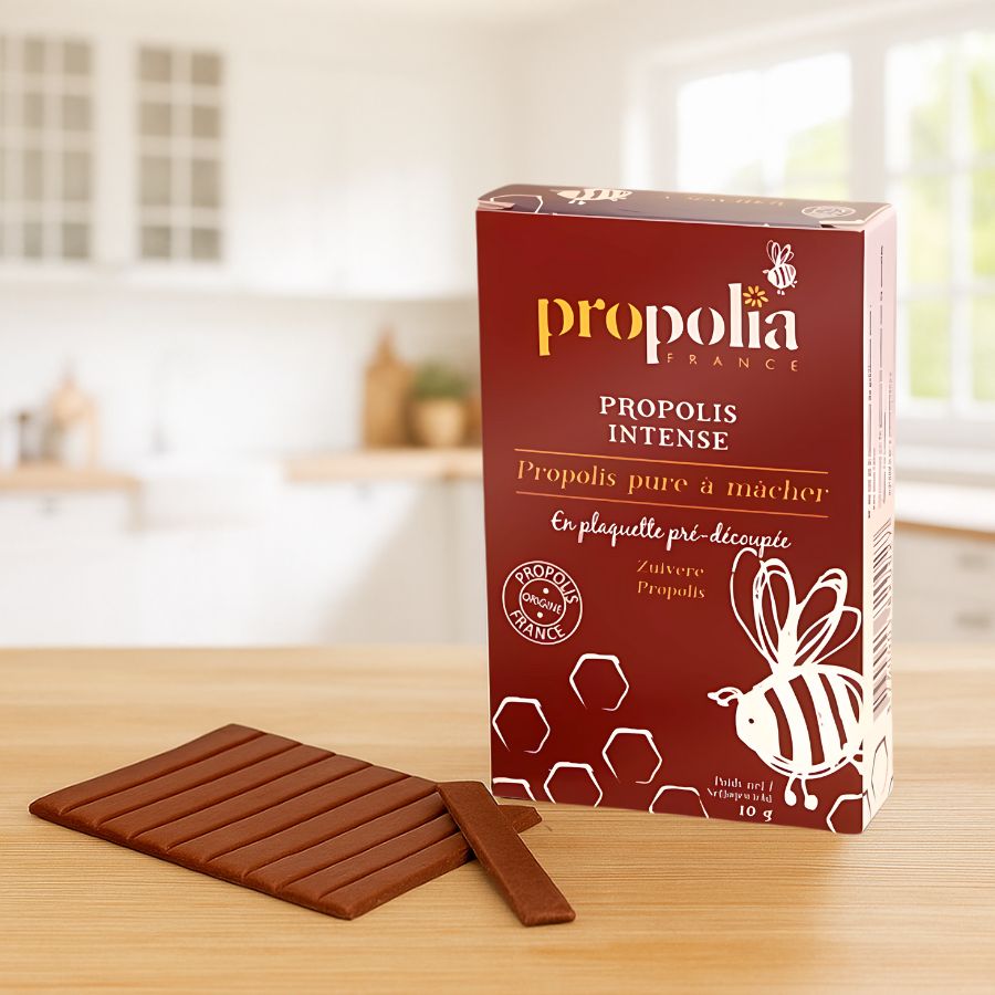 Zuivere Kauwpropolis - Propolia- Lekkerhoning.nl