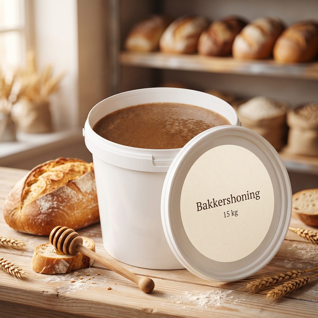 Bakkershoning emmer in bakkerij – Lekkerhoning.nl