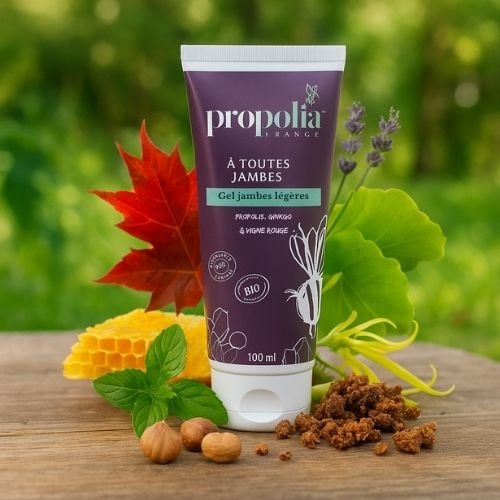 Gel voor vermoeide benen - www.lekkerhoning.nl