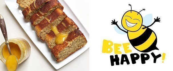 Banaanbrood met honing van Lekkerhoning.nl