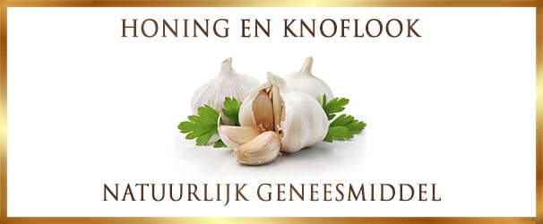 Honing en knoflook - natuurlijk geneesmiddel - Recept op Lekkerhoning.nl