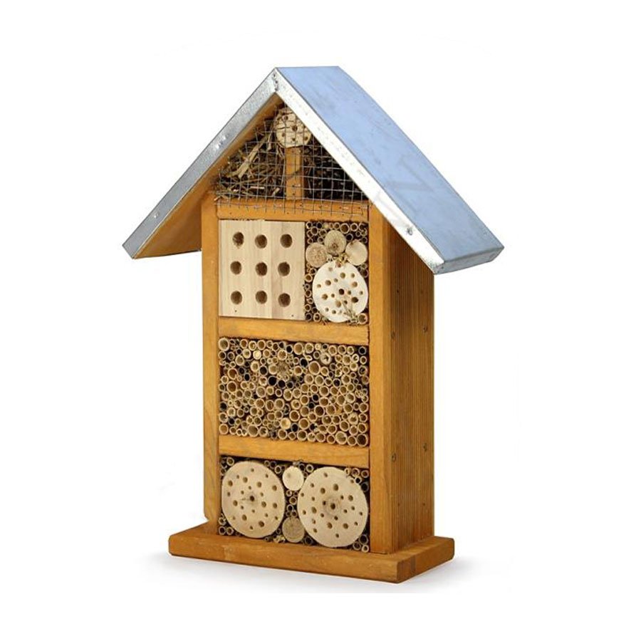 Bijen- en insectenhotel medium- Lekkerhoning.nl