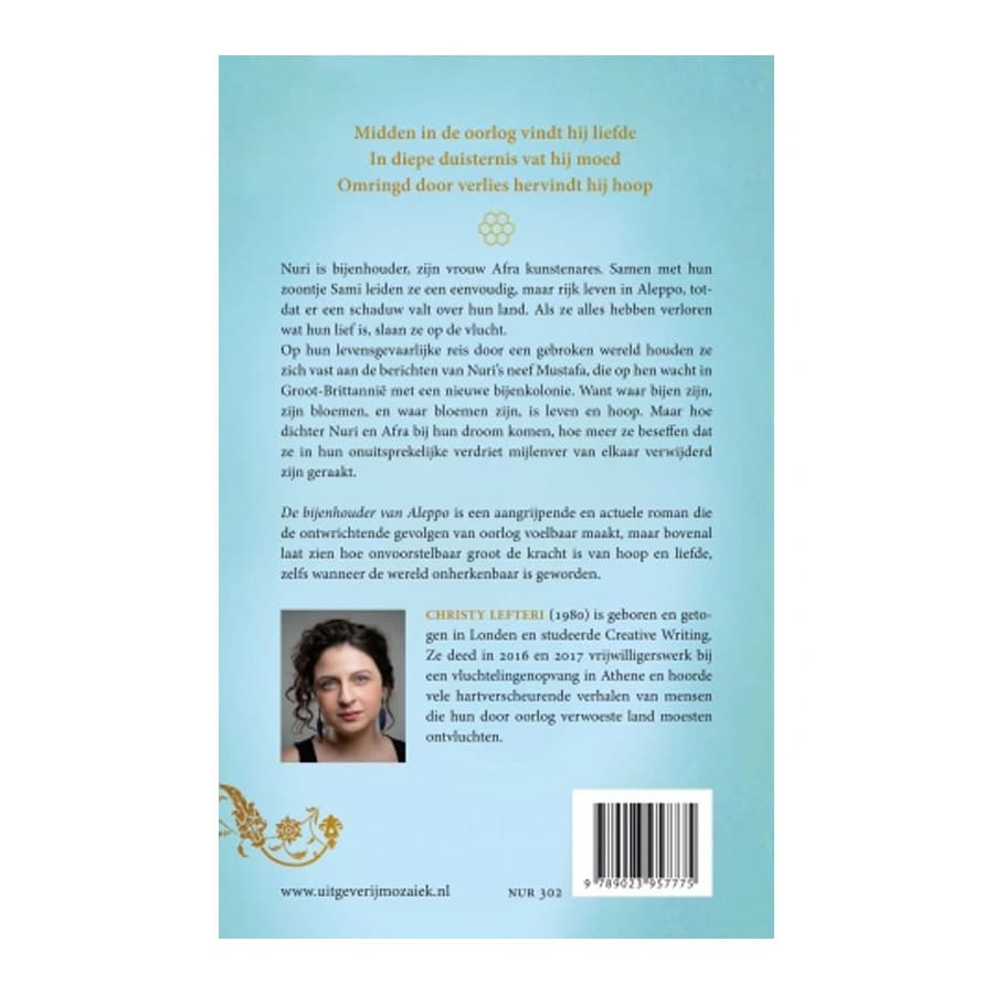 De Bijenhouder van Aleppo - Christy Lefteri | Bestseller Roman- Lekkerhoning.nl