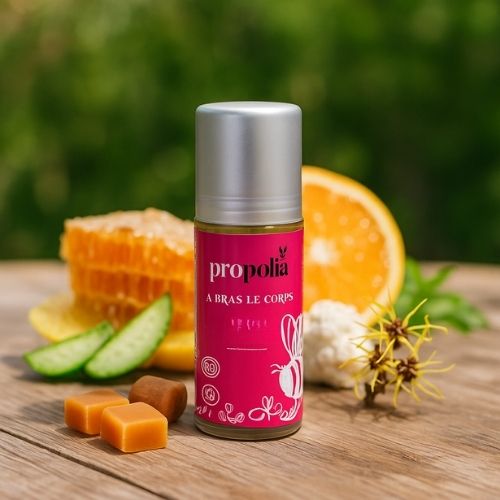 Deodorant roller met antibacteriële werking- Lekkerhoning.nl