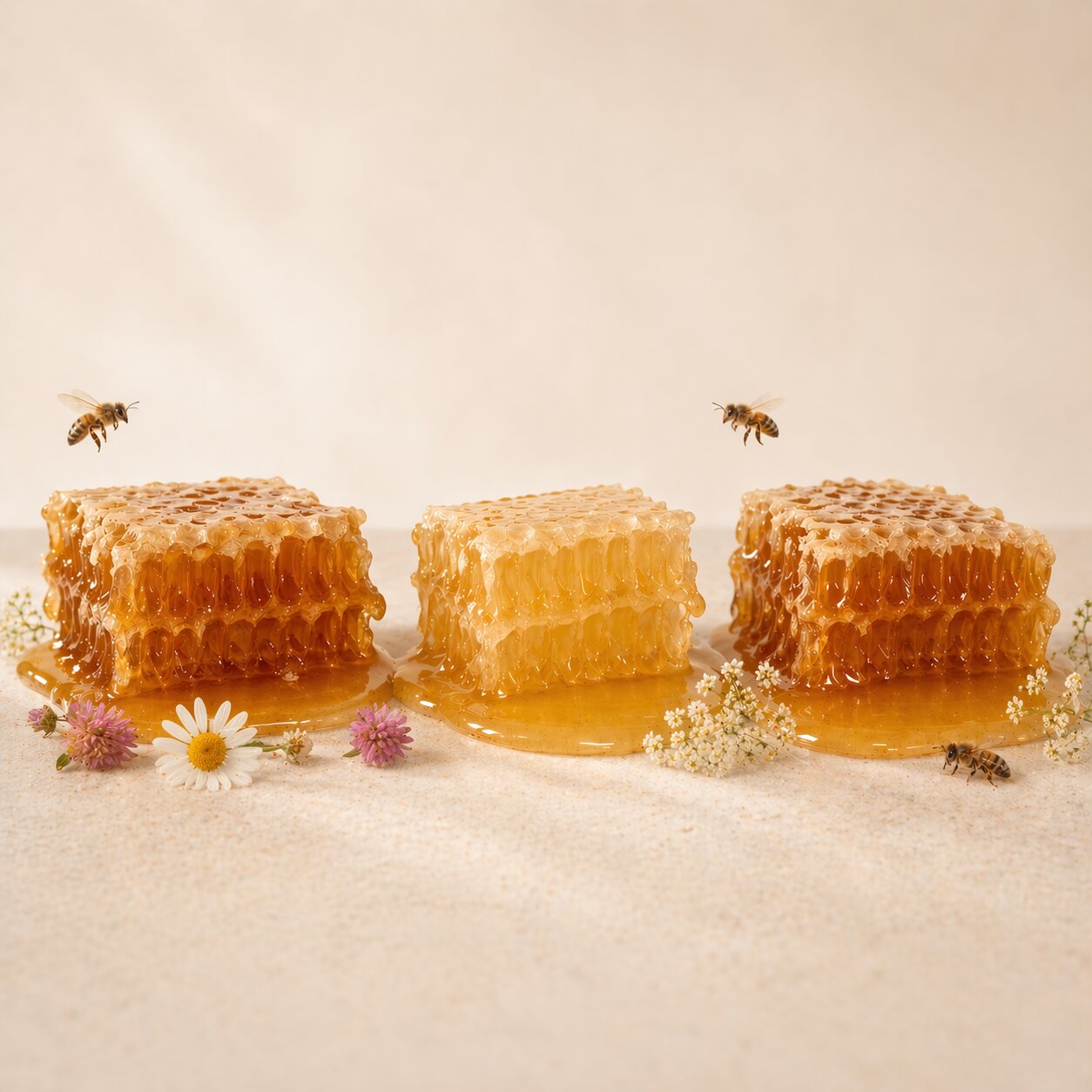 Honingproefpakket_3soortenrauwehoning_raathoning