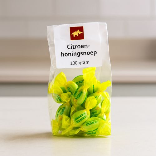 Honingsnoepjes met Citroen en Honing – Fris Zoet Snoepje met Honingsmaak- Lekkerhoning.nl