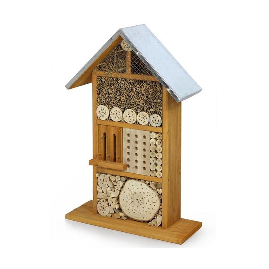 Insectenhotel Groot - Bijenhotel XXL voor Wilde Bijen en Insecten- Lekkerhoning.nl