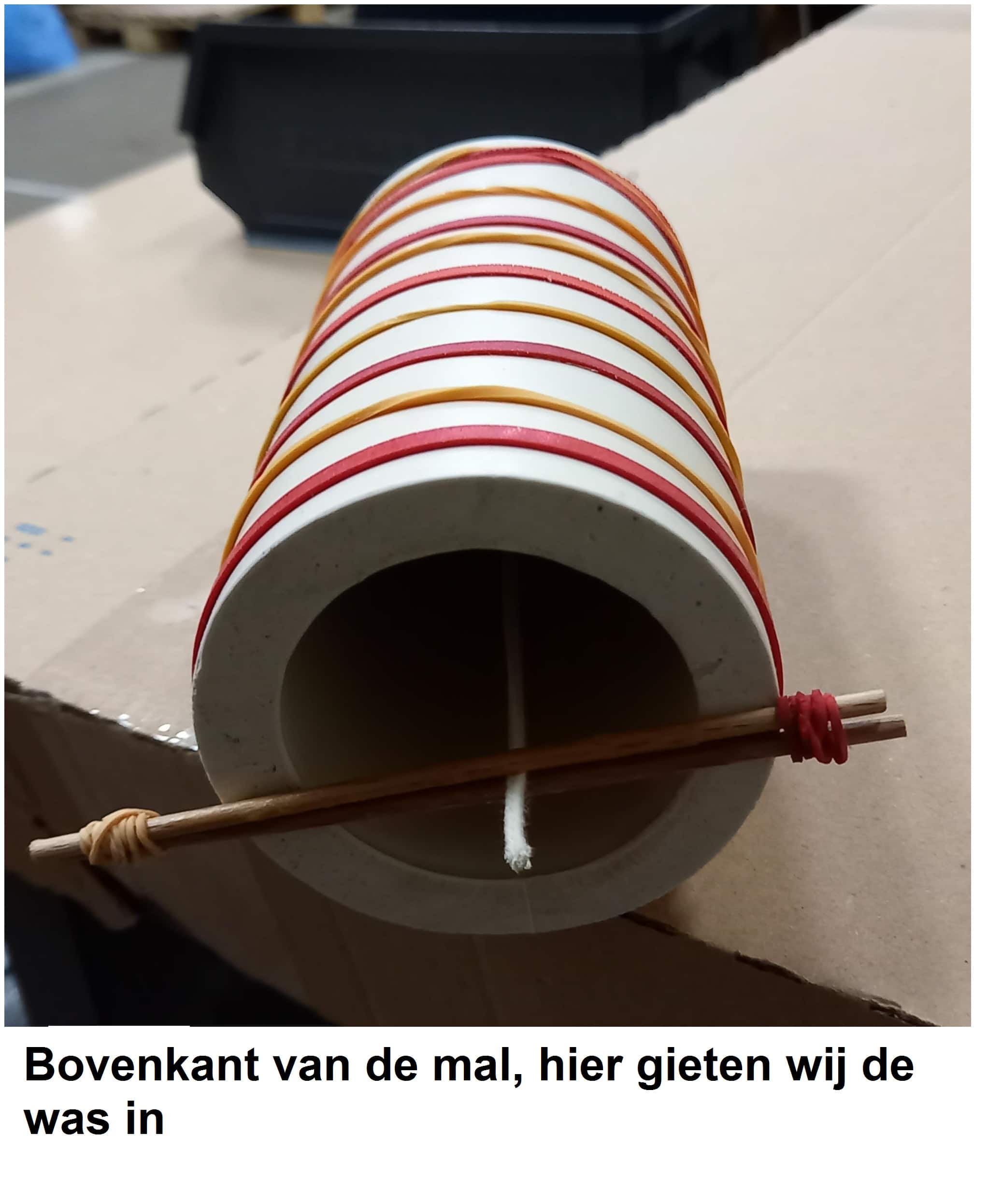 Kaarsmal afrikaanse korf- Lekkerhoning.nl
