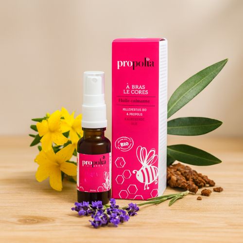 Kalmerende olie voor de rode huid en insectenbeten BIO