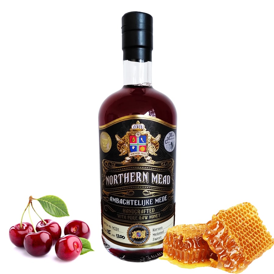 Kersen mede- Lekkerhoning.nl