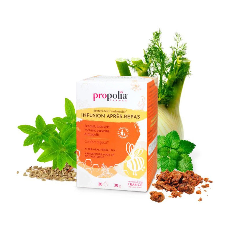 Kruidenthee met propolis - thee voor spijsvertering- Lekkerhoning.nl