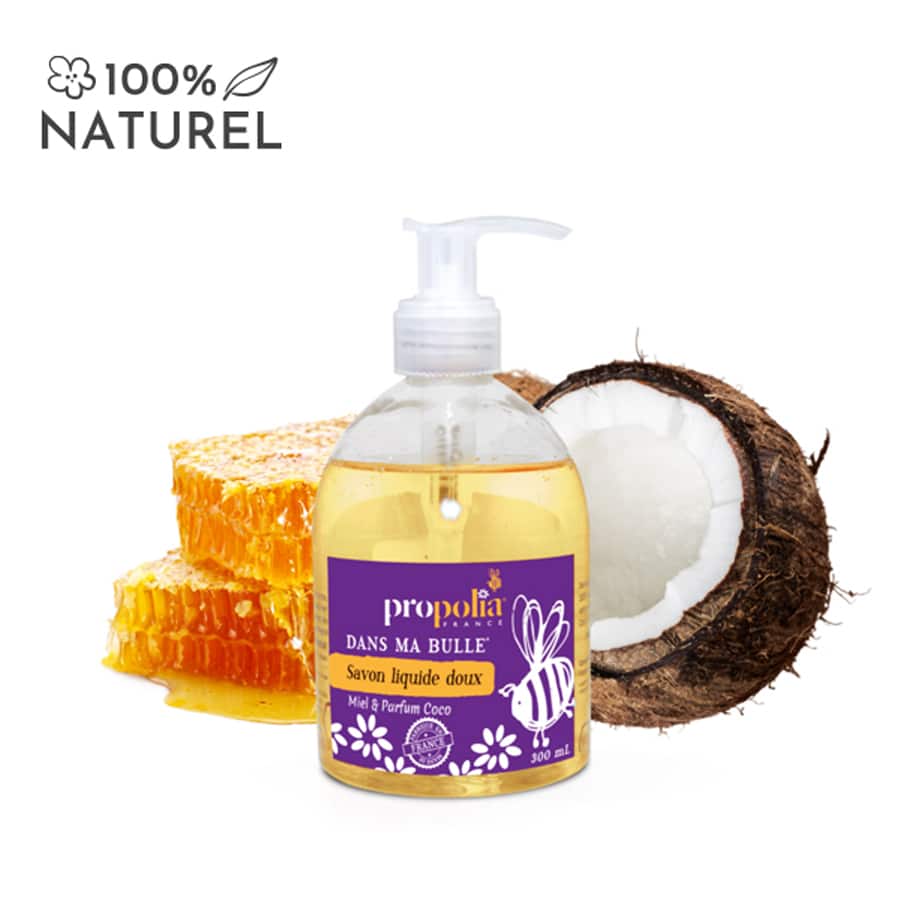 Milde Vloeibare Handzeep met Honing en Kokos – Zachte Reiniging voor Dagelijks Gebruik- Lekkerhoning.nl
