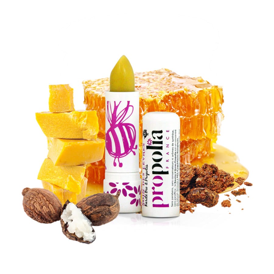 Natuurlijke lippenbalsem met propolis- Lekkerhoning.nl