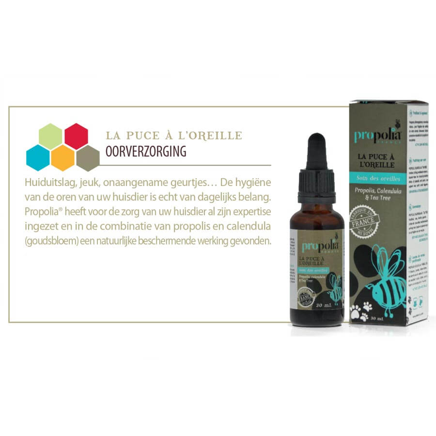 Oorverzorging met Propolis- Lekkerhoning.nl