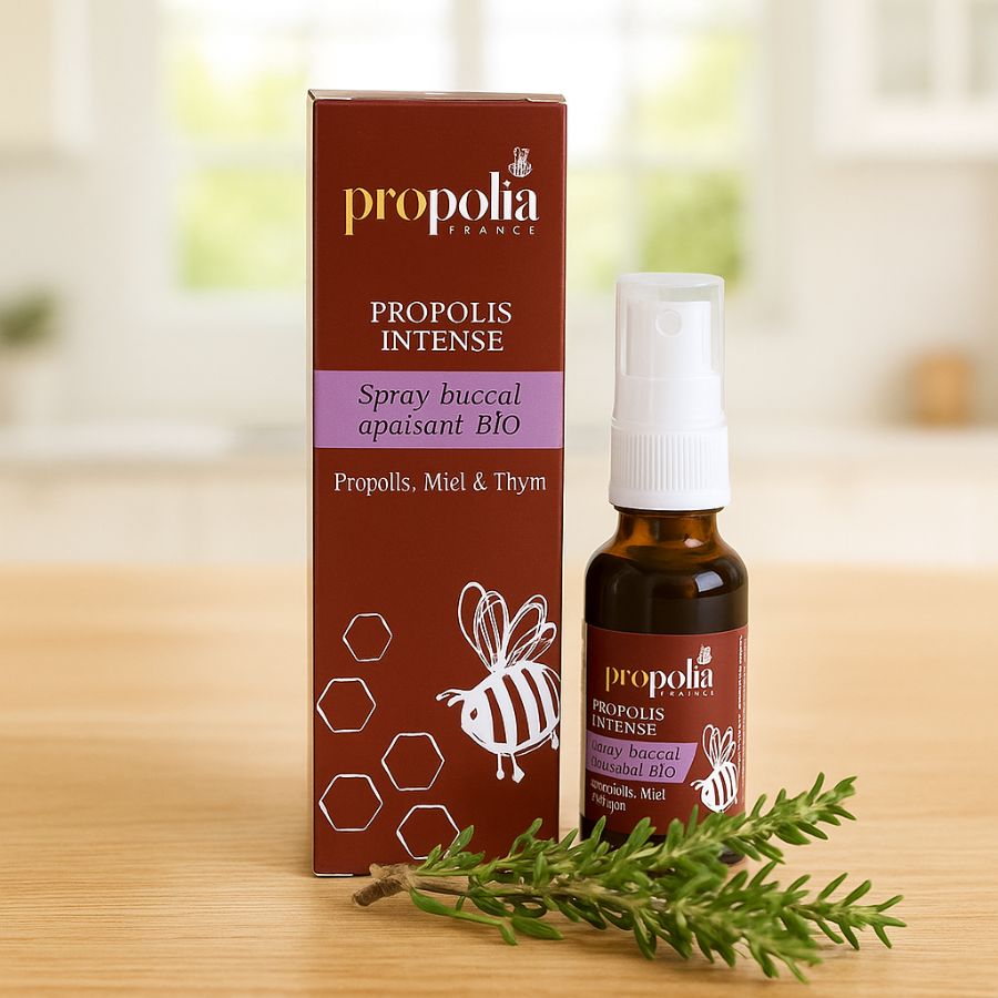 Propolis Mondspray met Honing en Tijm – Natuurlijke Mondverzorging- Lekkerhoning.nl