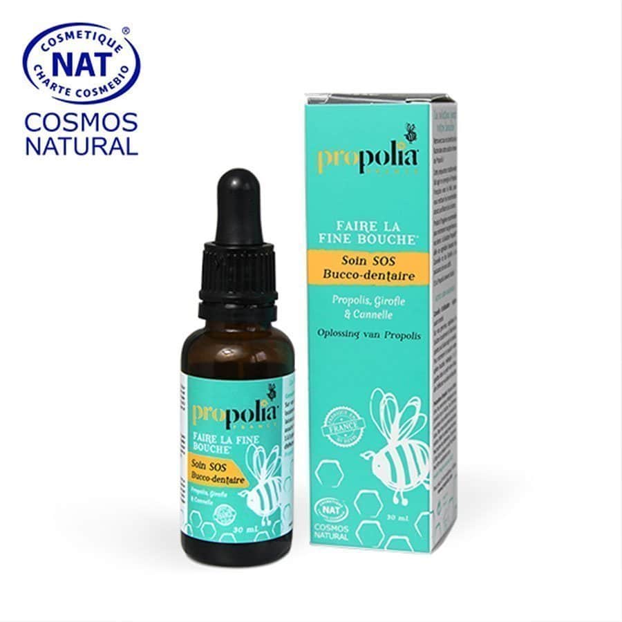 Propolis Oplossing 30 ml – Met Honing en Kaneel- Lekkerhoning.nl