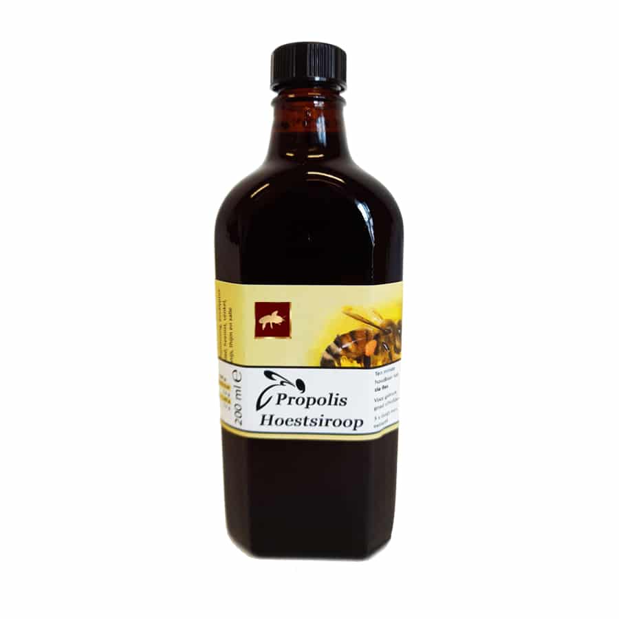 Propolis hoestsiroop met tijmhoning- Lekkerhoning.nl