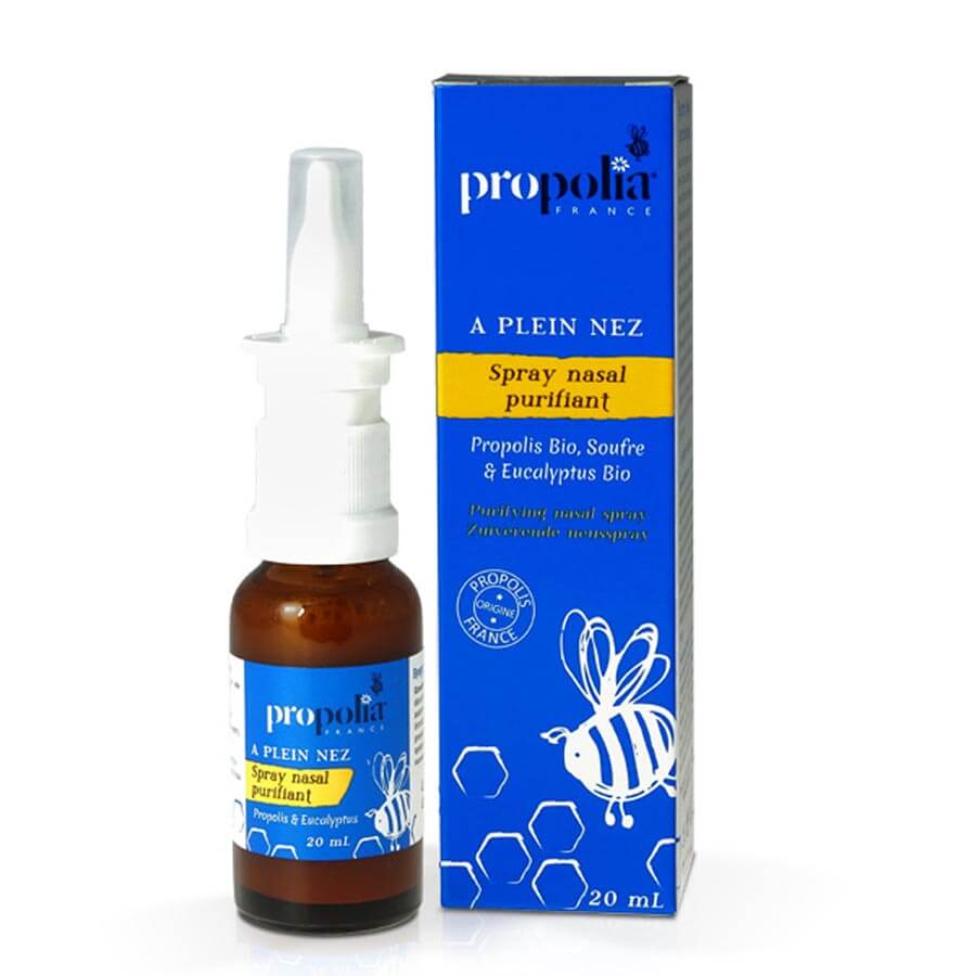 Reinigende propolis neusspray