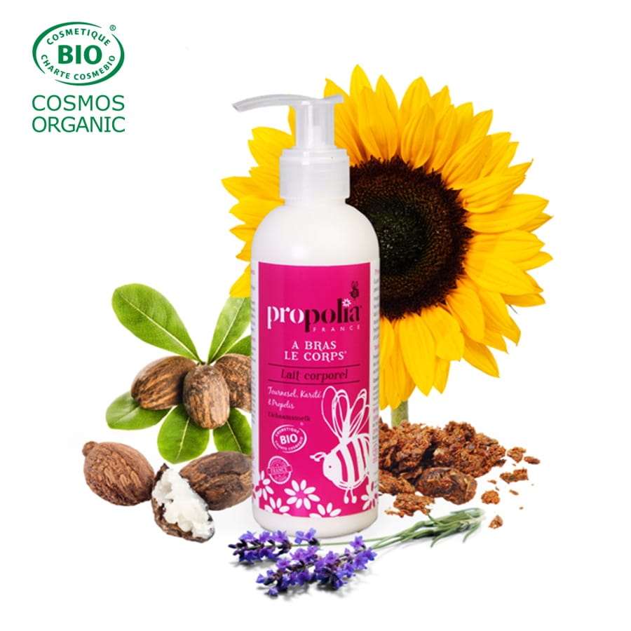 Shea Butter Bodylotion met Propolis – Verzachtende verzorging voor de droge huid- Lekkerhoning.nl