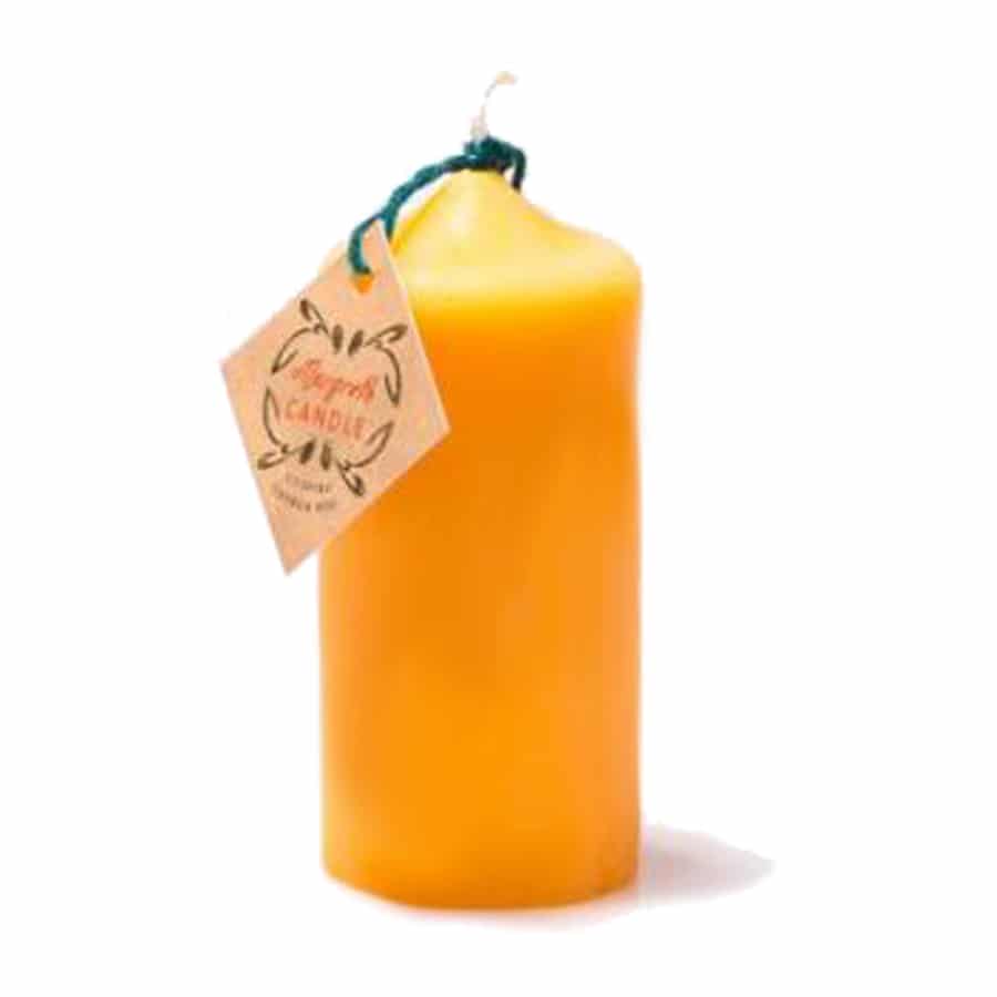 Stompkaars met mooie punt - Zachte honinggeur- Lekkerhoning.nl