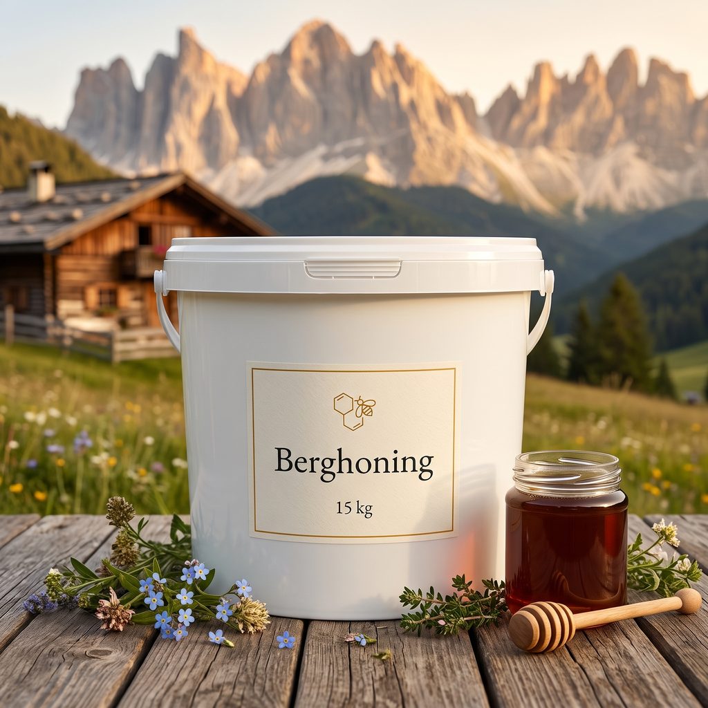 Berghoning 15 kg emmer – Lekkerhoning.nl