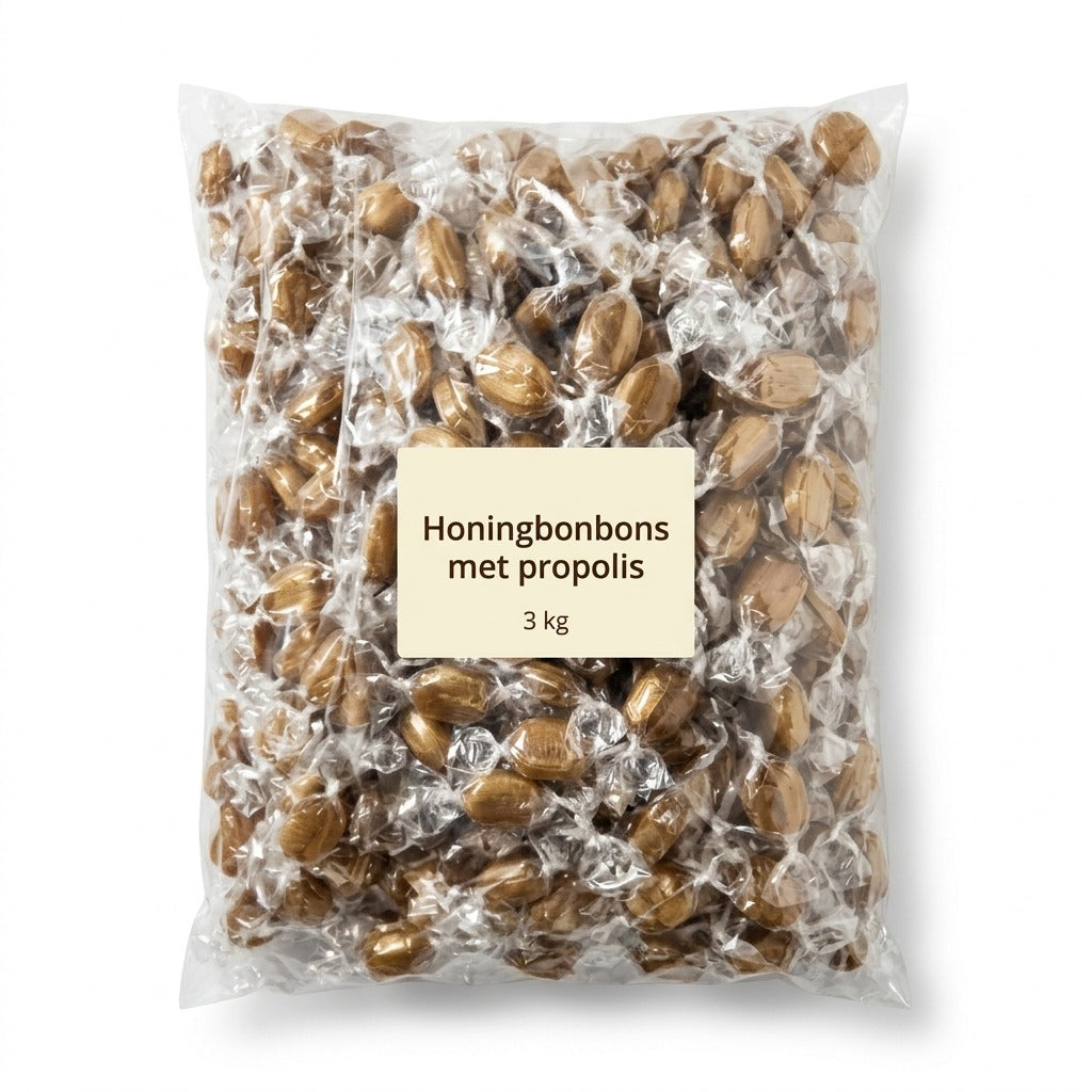 Honingbonbons met propolis 3 kg grootverpakking